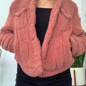 URBAN OUTFITTERS light pink jacket